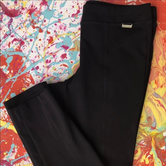 Calvin Klein Ankle Mid Rise Pants Medium Stretch - Picture 3 of 6